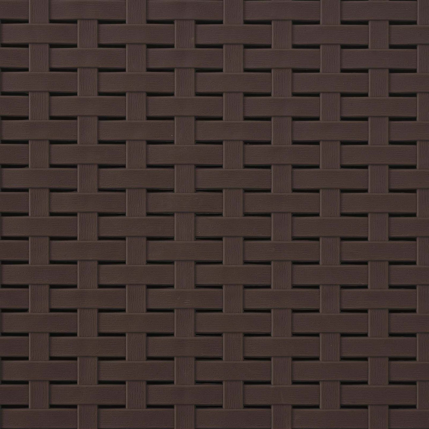 vidaXL Σαφά Κήπου 5 Θέσεων με Μαξιλάρια Ράιταν PP Καφέ