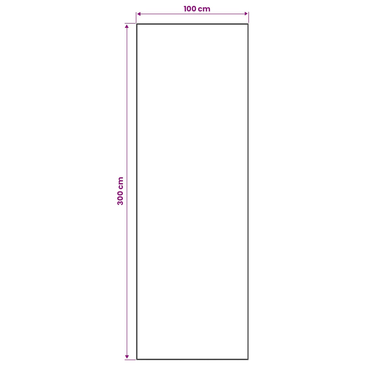 vidaXL Χαλί Runner ORIZ 1150 gsm Μαύρο δίχτυ σχέδιο