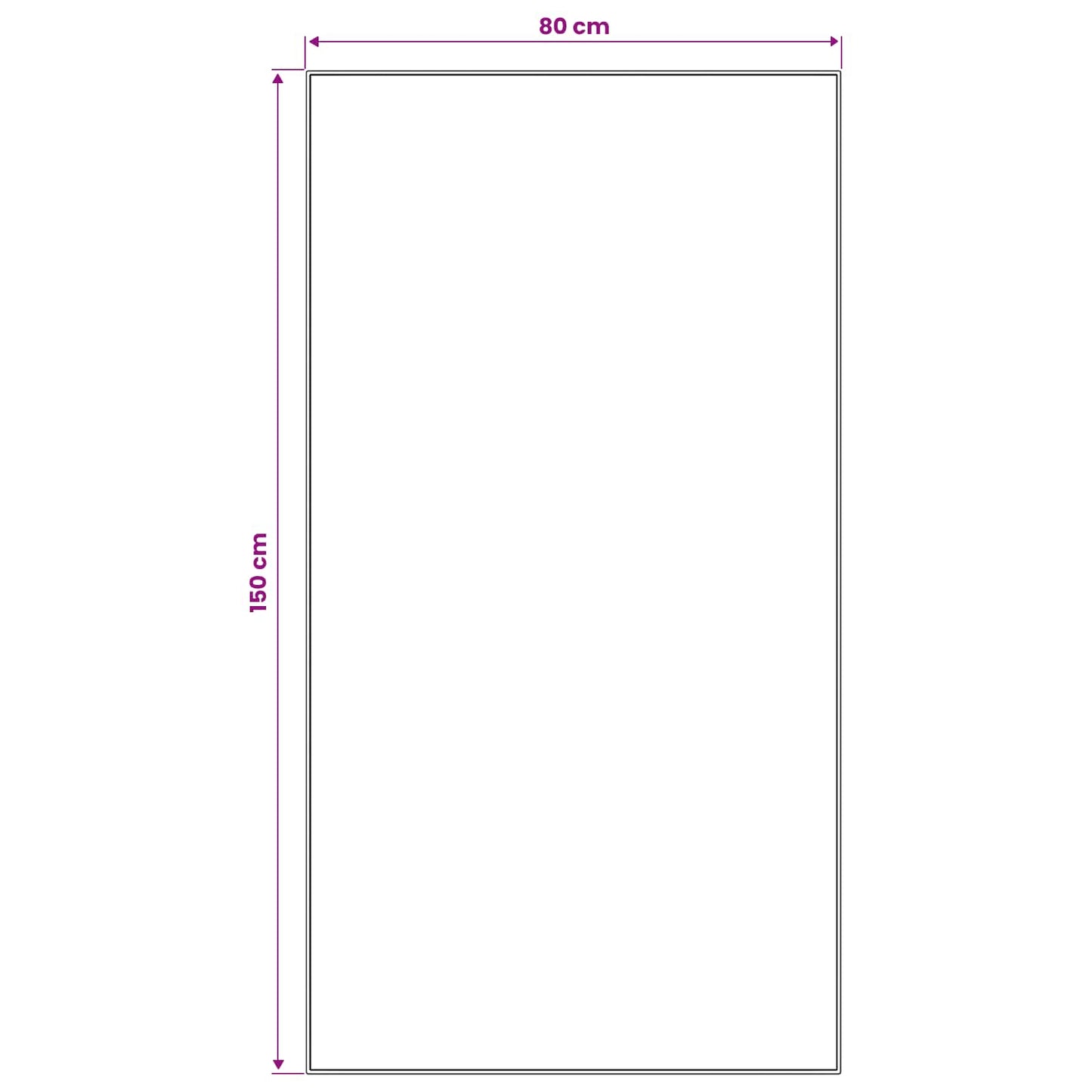 vidaXL Χαλί Runner ORIZ 1150 gsm Μπλε 100% πολυεστερική χημική ίνα