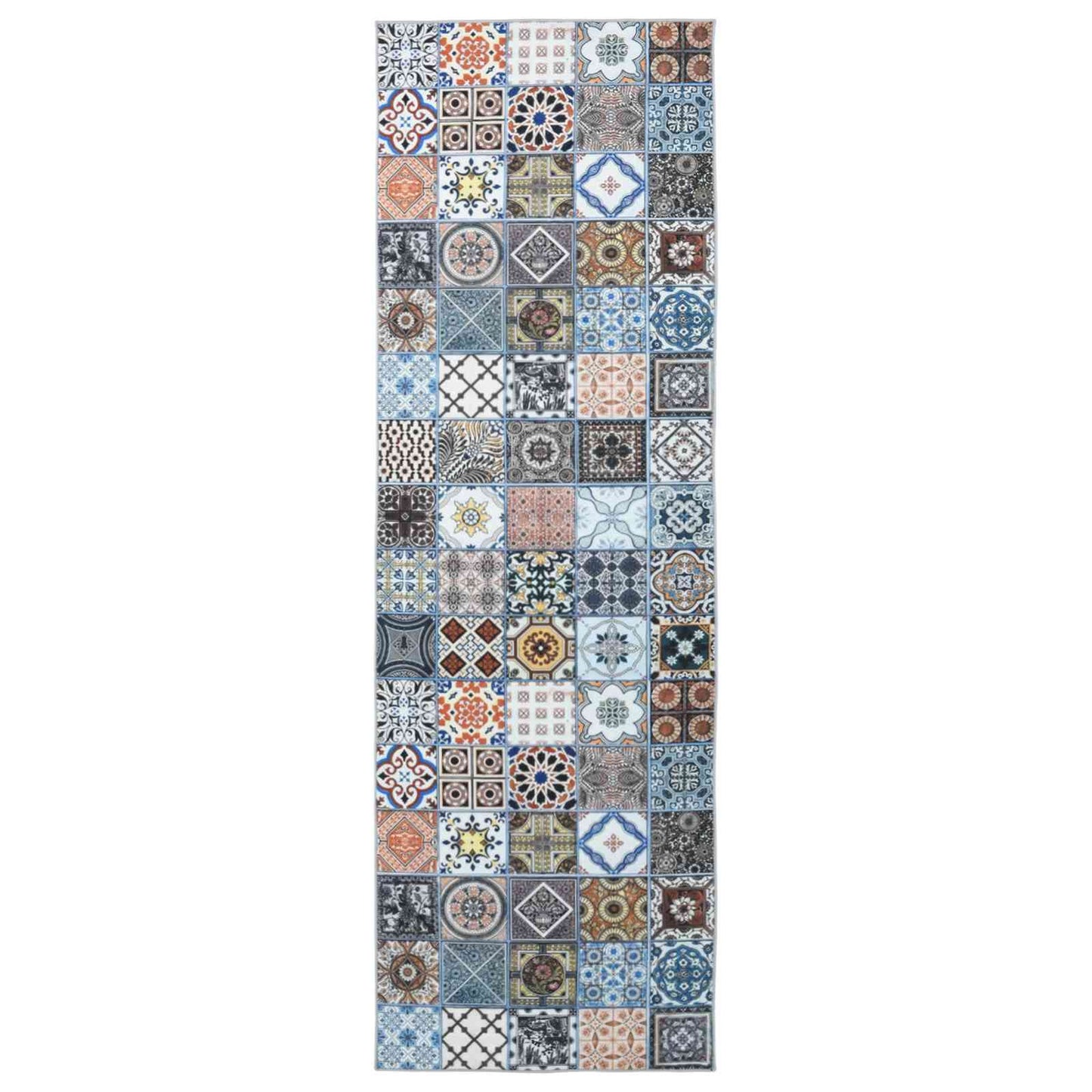 vidaXL Χαλί Runner ORIZ 1150 gsm Μπλε 100% πολυεστερική χημική ίνα