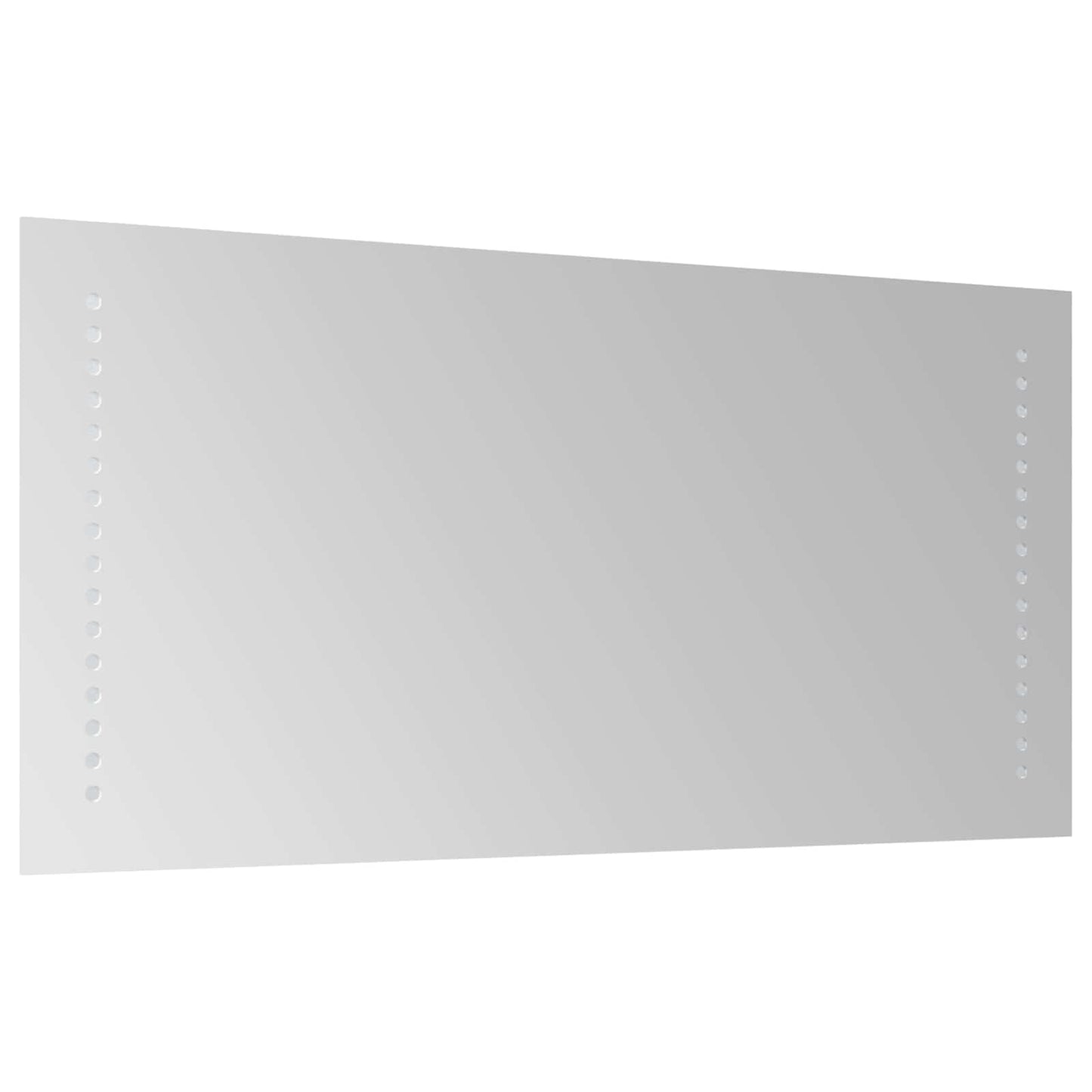 vidaXL Καθρέφτης μπάνιου LED Διαφανές 60 x 30 cm σκληρυμένο γυαλί