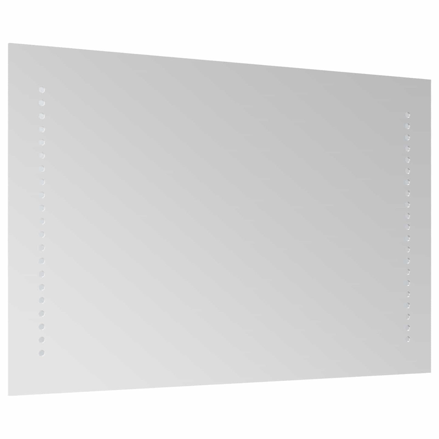 vidaXL Καθρέφτης μπάνιου LED Διαφανές 60 x 40 cm σκληρυμένο γυαλί