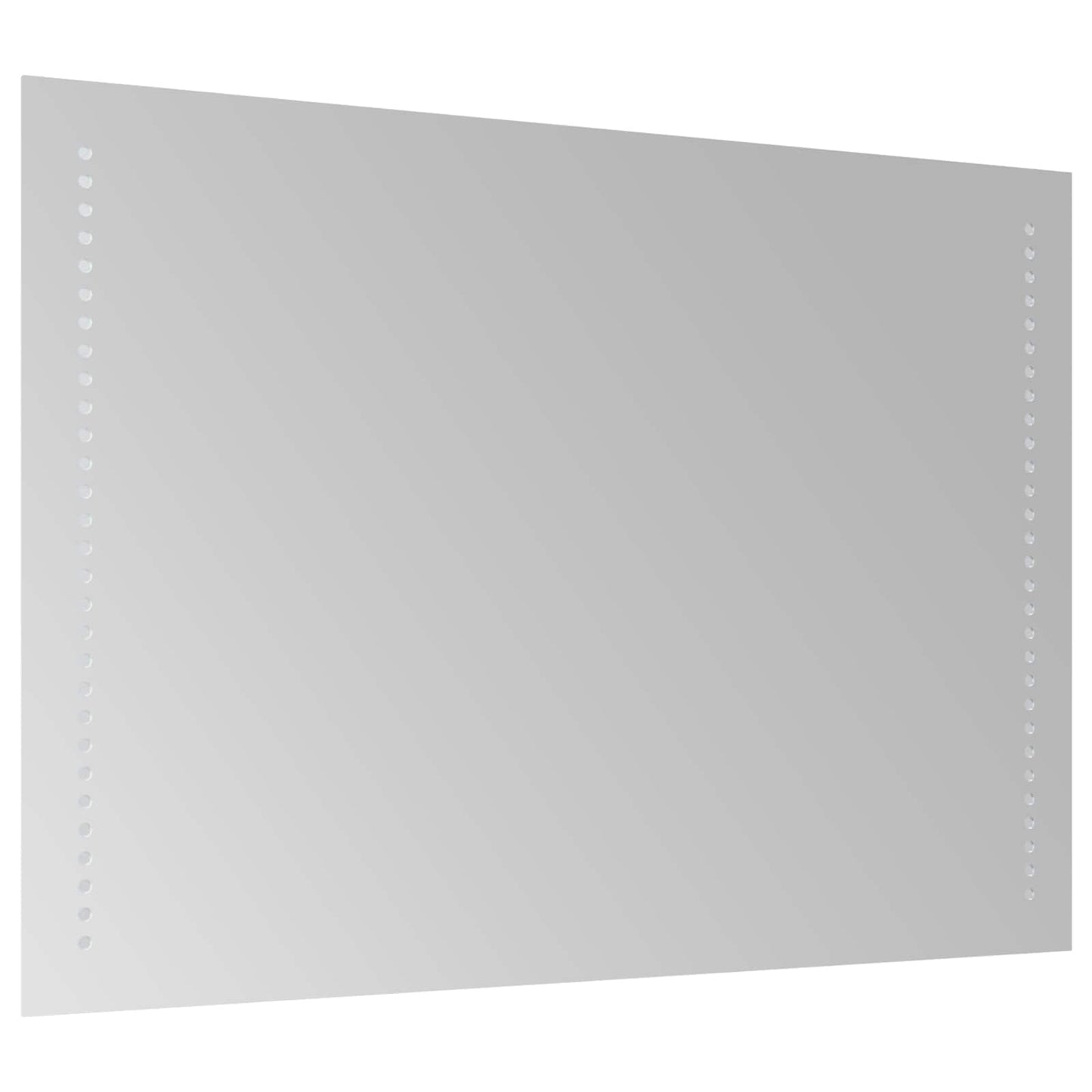 vidaXL Καθρέφτης μπάνιου LED Διαφανές 70 x 50 cm σκληρυμένο γυαλί