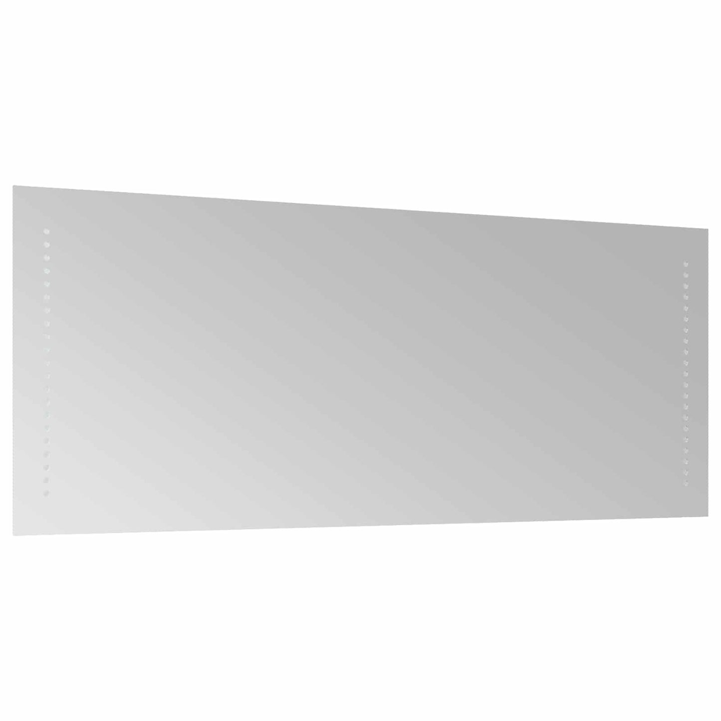 vidaXL Καθρέφτης μπάνιου LED Διαφανές 100 x 40 cm σκληρυμένο γυαλί