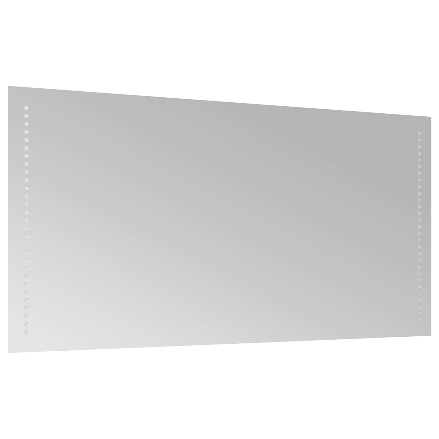 vidaXL Καθρέφτης μπάνιου LED Διαφανές 100 x 50 cm σκληρυμένο γυαλί