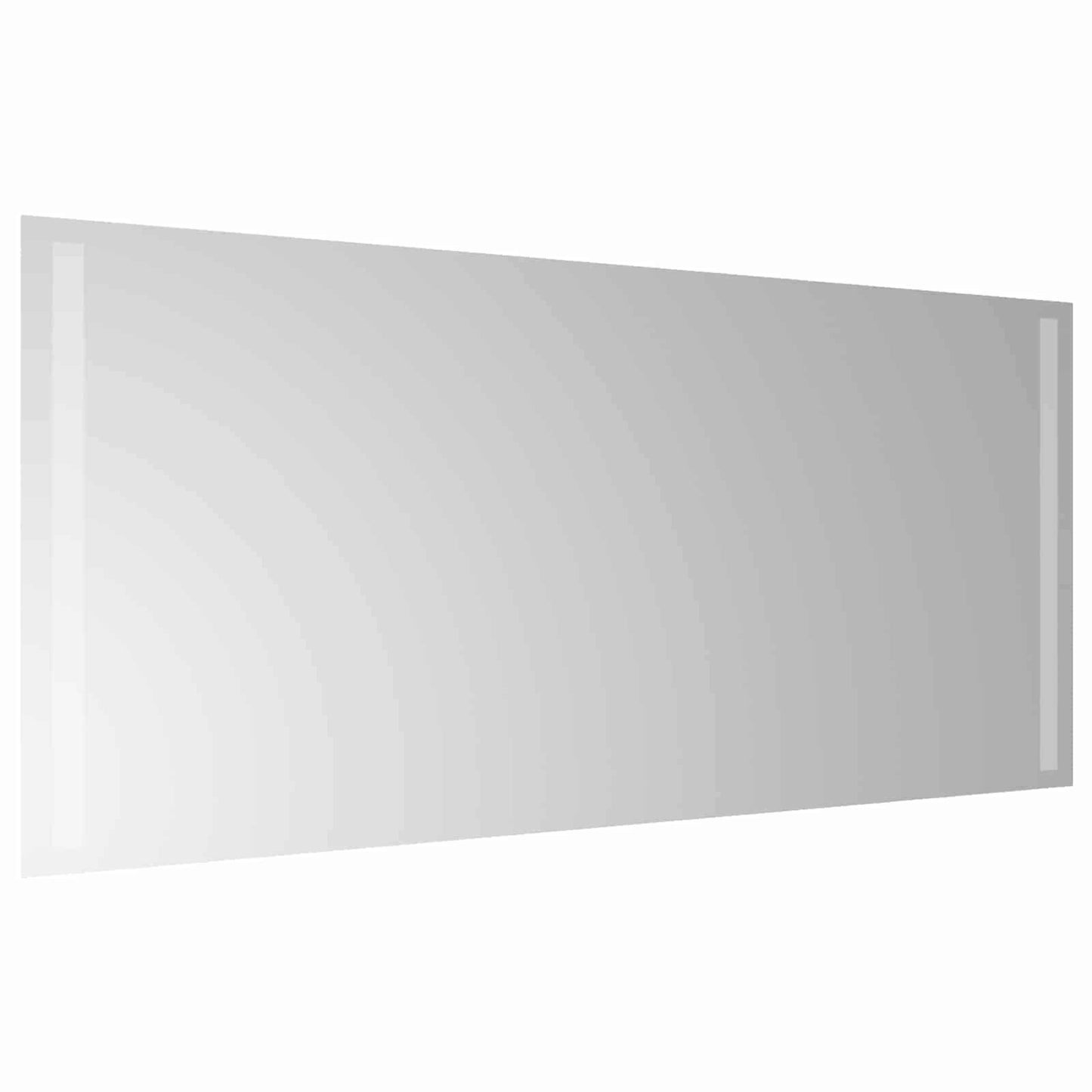 vidaXL Καθρέφτης μπάνιου LED Διαφανές 90 x 40 cm σκληρυμένο γυαλί