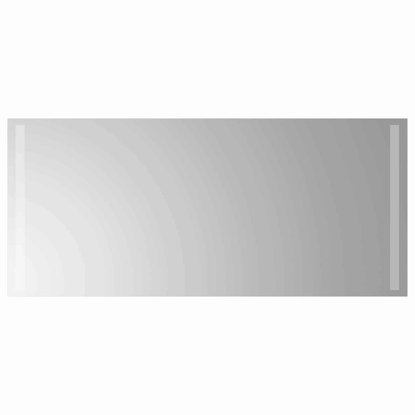 vidaXL Καθρέφτης μπάνιου LED Διαφανές 90 x 40 cm σκληρυμένο γυαλί