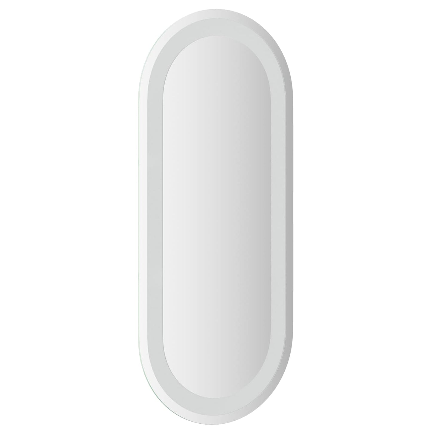 vidaXL Καθρέφτης μπάνιου LED Διαφανές 70 x 30 cm σκληρυμένο γυαλί
