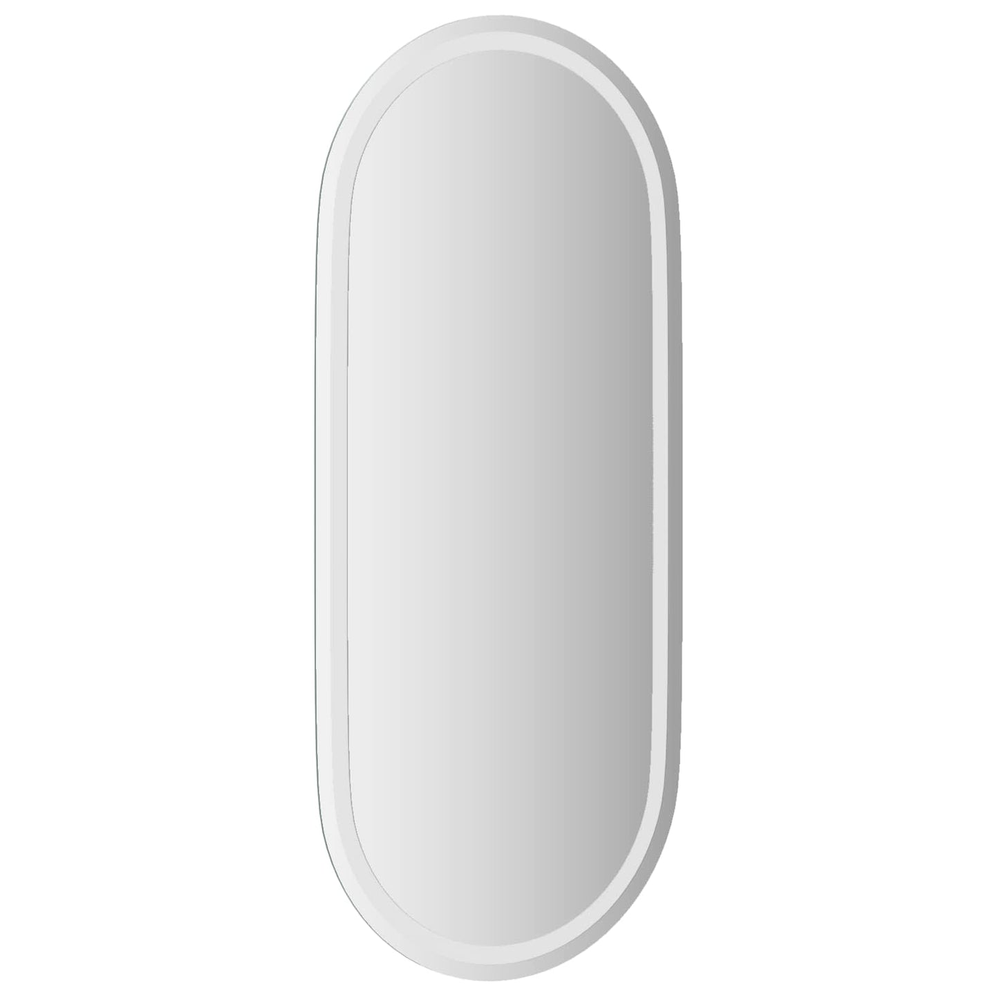 vidaXL Καθρέφτης μπάνιου LED Διαφανές 100 x 45 cm σκληρυμένο γυαλί