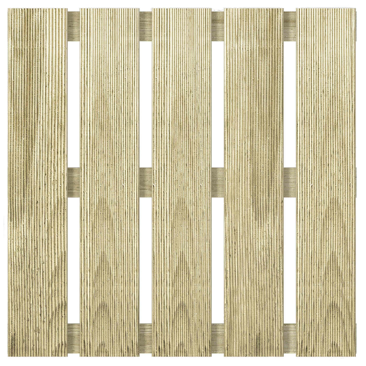 vidaXL Πλάκα Κατασκευής 12 pcs Πράσινο 50 x 50 cm