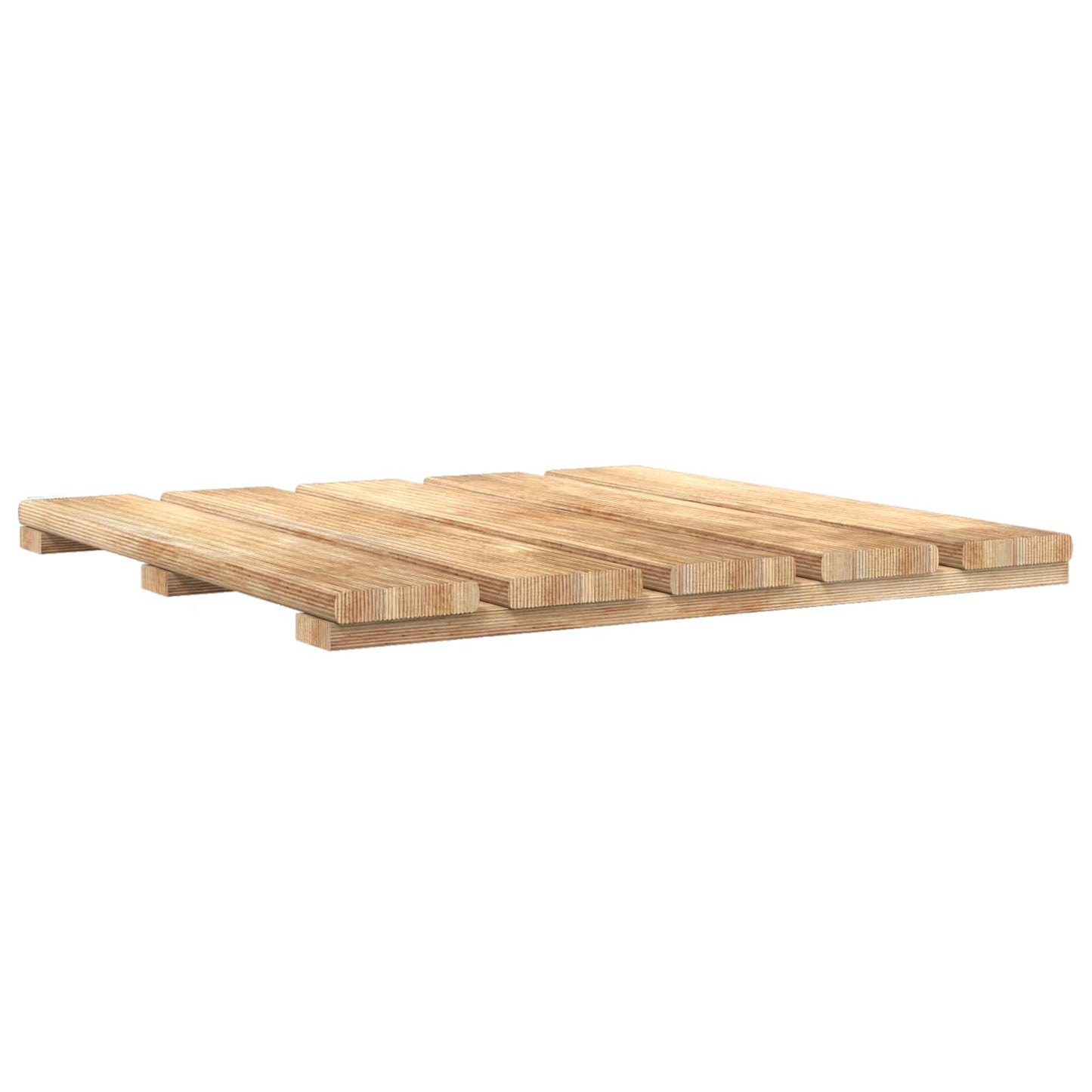 vidaXL Πλάκα Κατασκευής 12 pcs Καφέ 50 x 50 cm Πεύκο Πράσινης Εγχύσεως