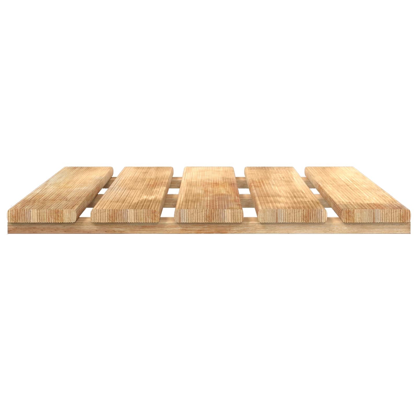 vidaXL Πλάκα Κατασκευής 12 pcs Καφέ 50 x 50 cm Πεύκο Πράσινης Εγχύσεως