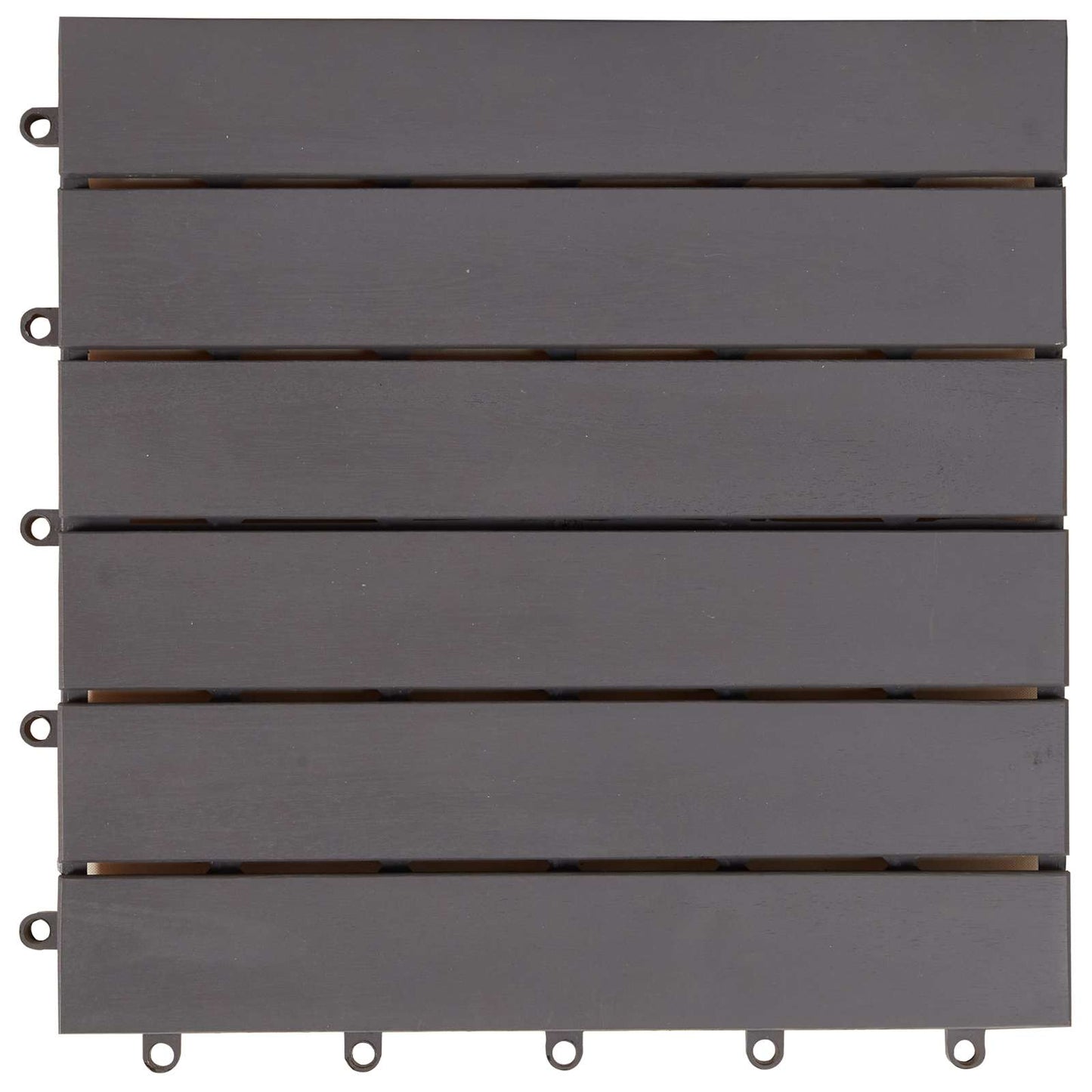 vidaXL Πλάκα Κατασκευής 20 pcs Γκρι 30 x 30 cm Ξύλο Ακακίας