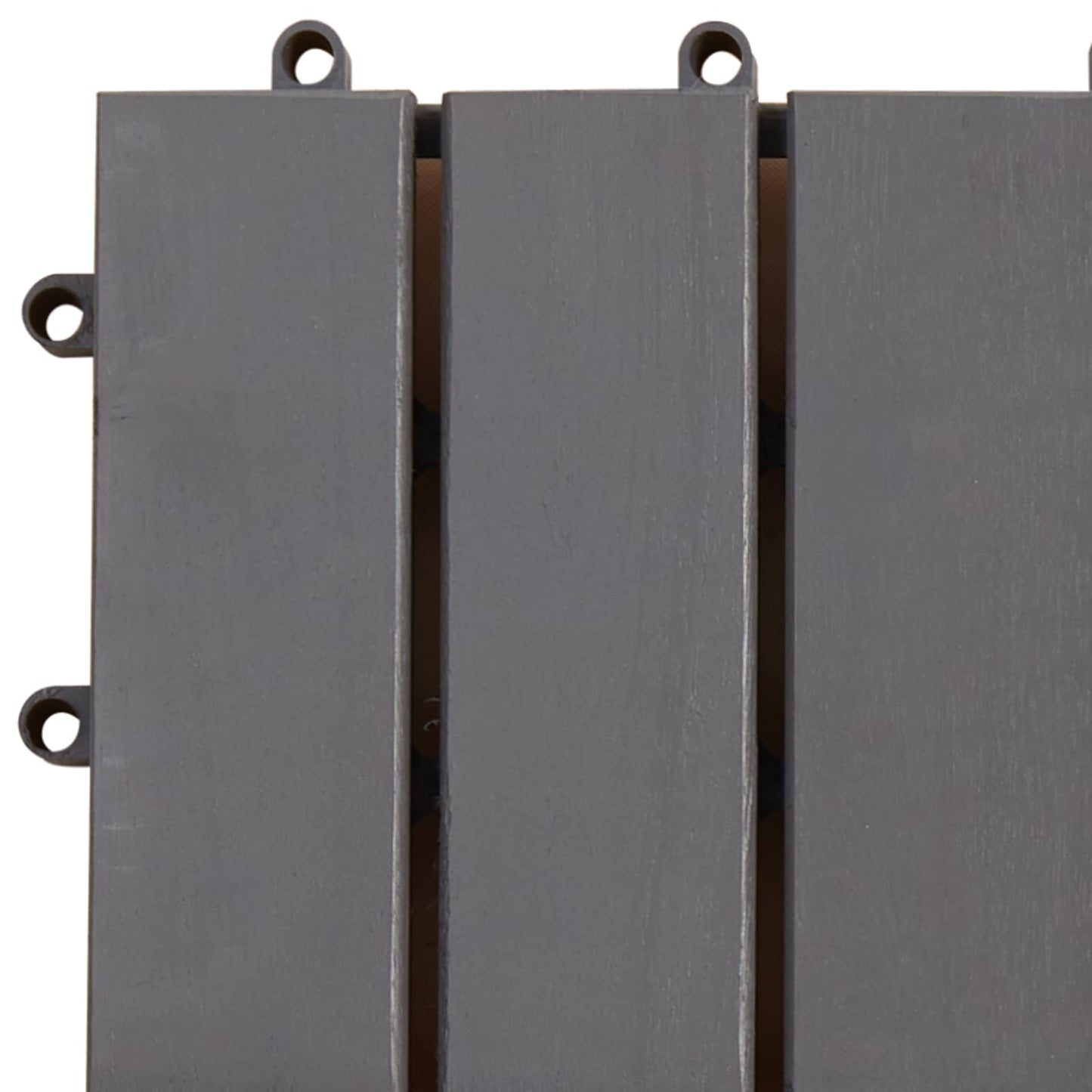 vidaXL Πλάκα Κατασκευής 20 pcs Γκρι 30 x 30 cm Ξύλο Ακακίας