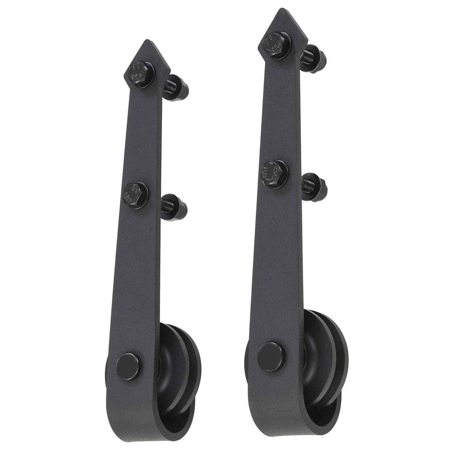 vidaXL Συρόμενη Πόρτα Φυσικό και Μαύρο 80 x 210 cm