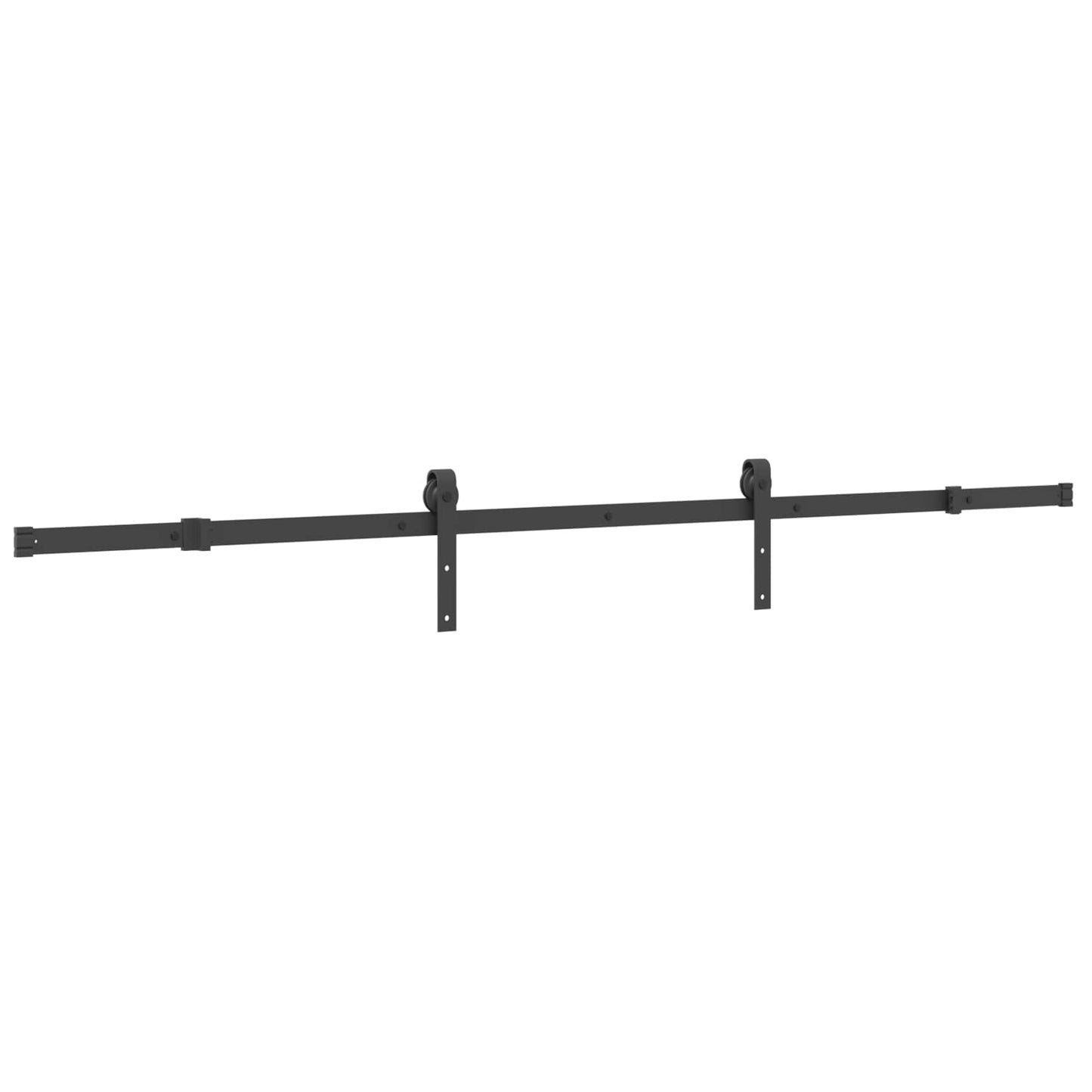 vidaXL Συρόμενη Πόρτα NARVIK 100 x 210 εκ (213,5 εκ) Φυσικό και Μαύρο