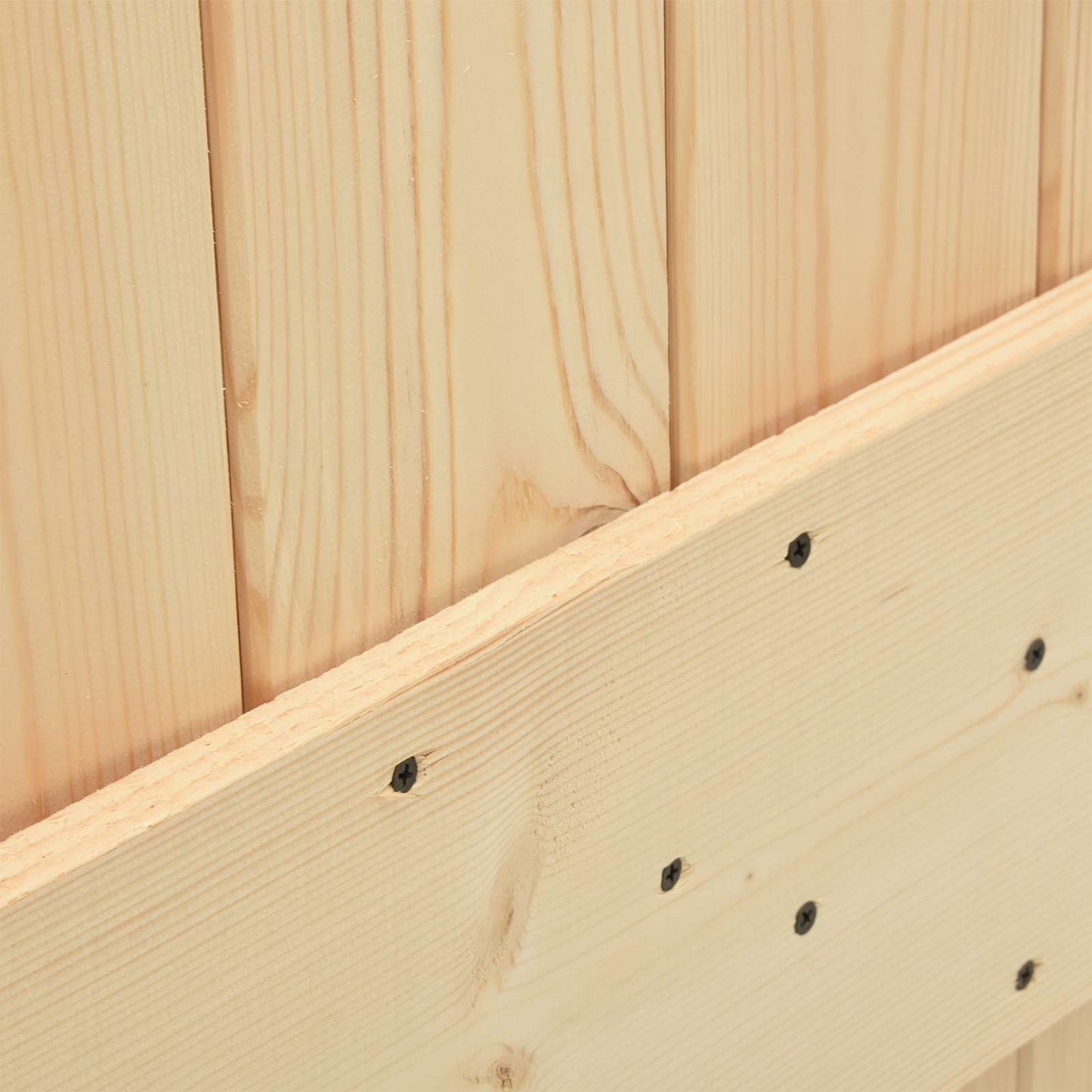vidaXL Συρόμενη Πόρτα NARVIK Φυσικό και Μαύρο 80 x 210 εκ (152,5 εκ)