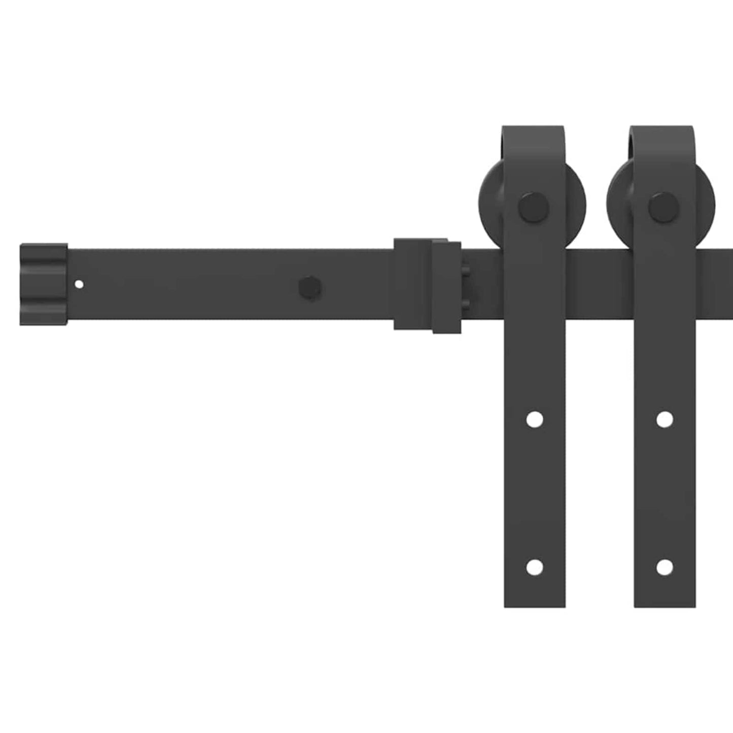 vidaXL Συρόμενη Πόρτα Φυσικό 86 x 211 cm Μασίφ Ξύλο Πεύκου