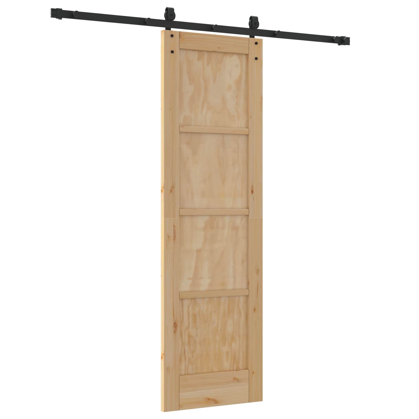 vidaXL Συρόμενη Πόρτα ORKDAL 61 x 198,5 εκ. Μασίφ Ξύλο Πεύκου