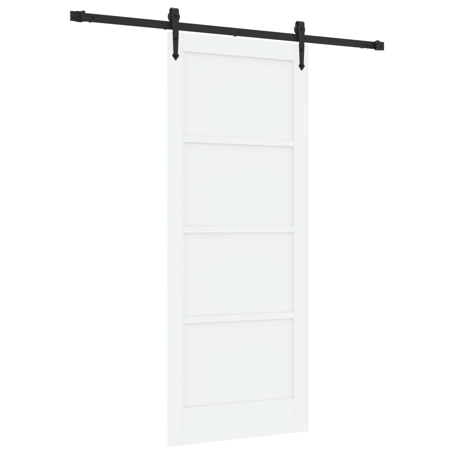 vidaXL Συρόμενη Πόρτα ORKDAL 83 x 202 εκ. Μασίφ Ξύλο Πεύκου