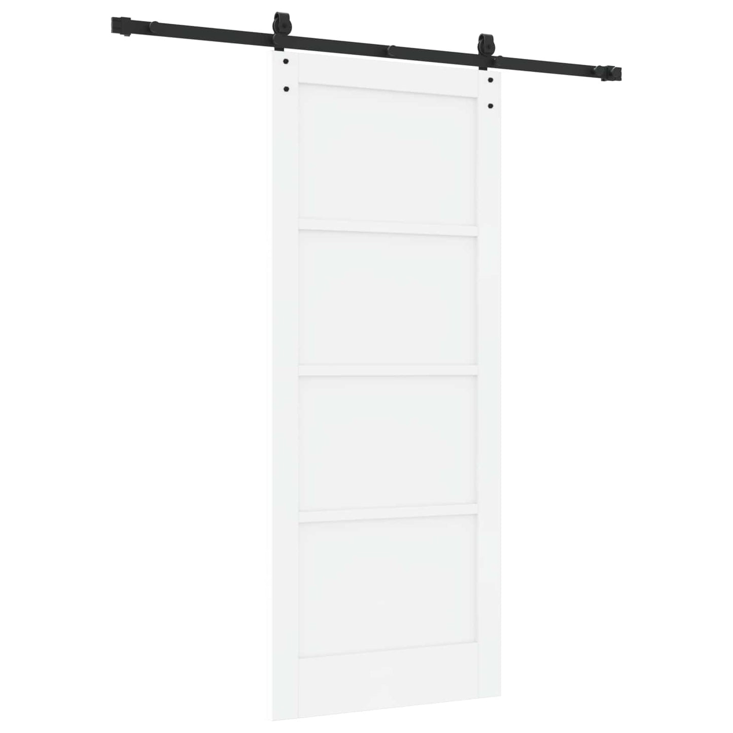 vidaXL Συρόμενη Πόρτα ORKDAL 83 x 202 εκ. Μασίφ Ξύλο Πεύκου