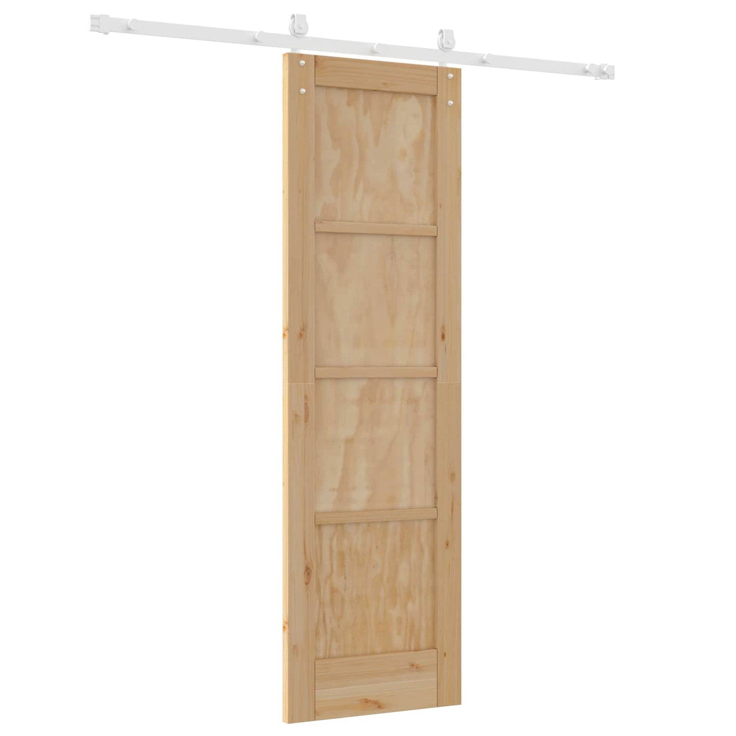 vidaXL Συρόμενη Πόρτα ORKDAL 61 x 198,5 εκ. Μασίφ Ξύλο Πεύκου