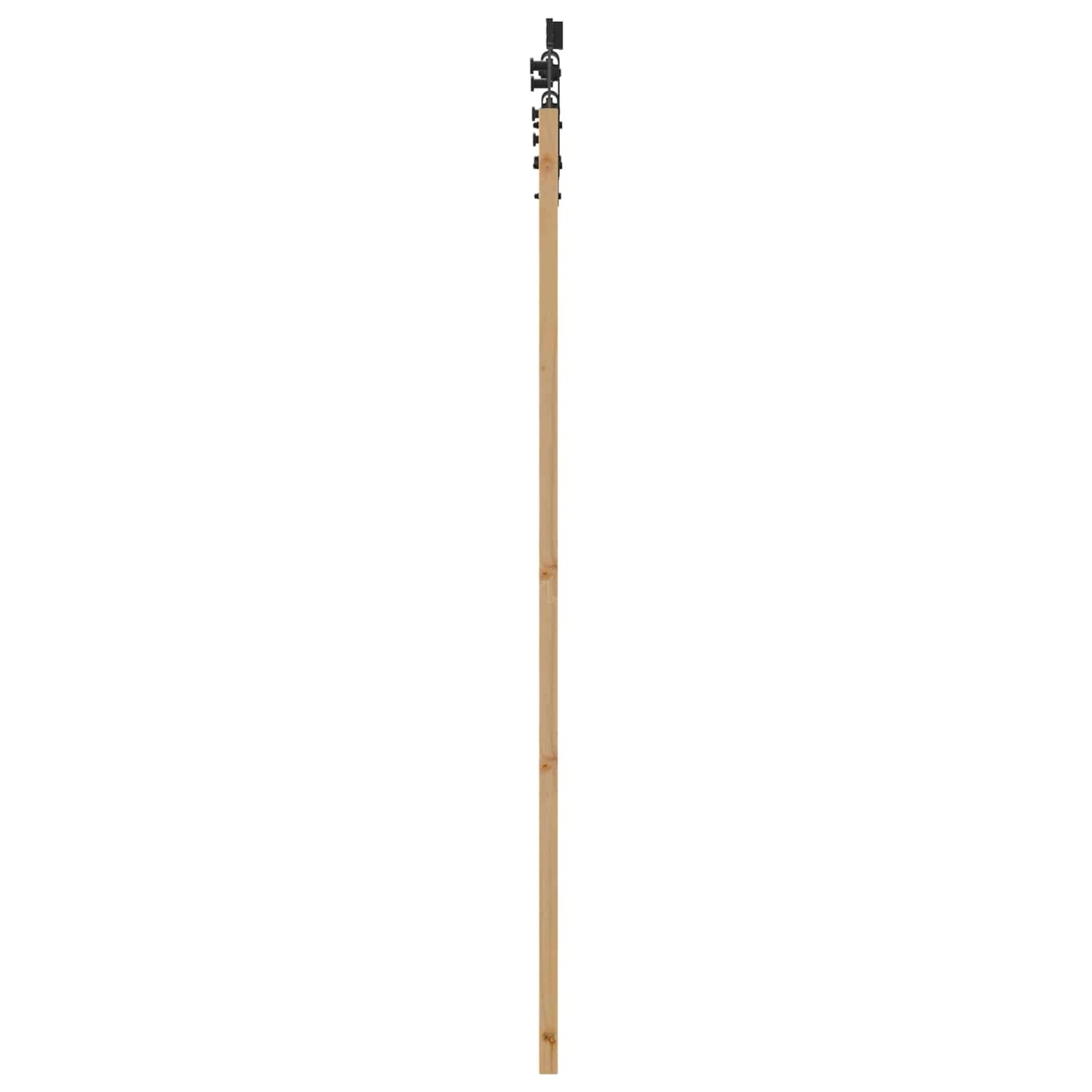 vidaXL Συρόμενη Πόρτα ORKDAL 61 x 198,5 εκ. Μασίφ Ξύλο Πεύκου