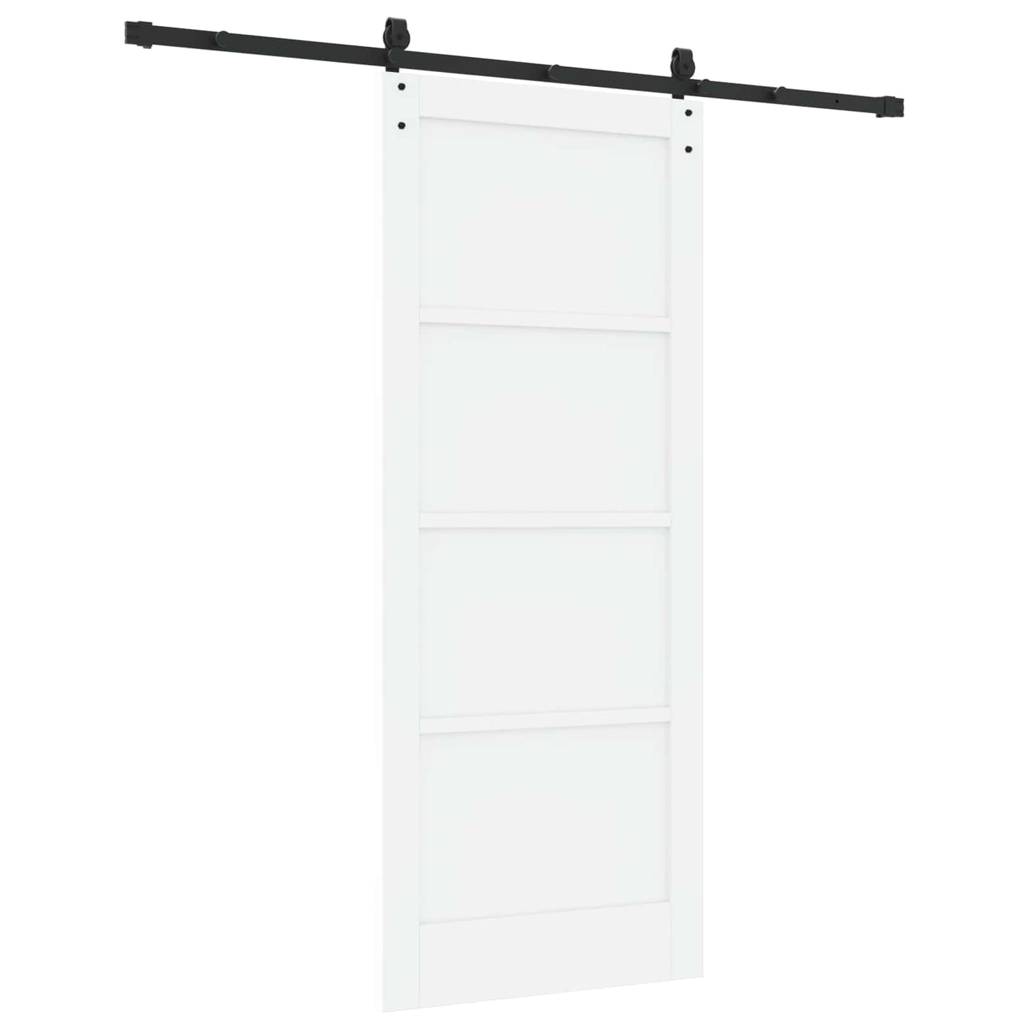 vidaXL Συρόμενη Πόρτα ORKDAL 83 x 202 εκ. Μασίφ Ξύλο Πεύκου