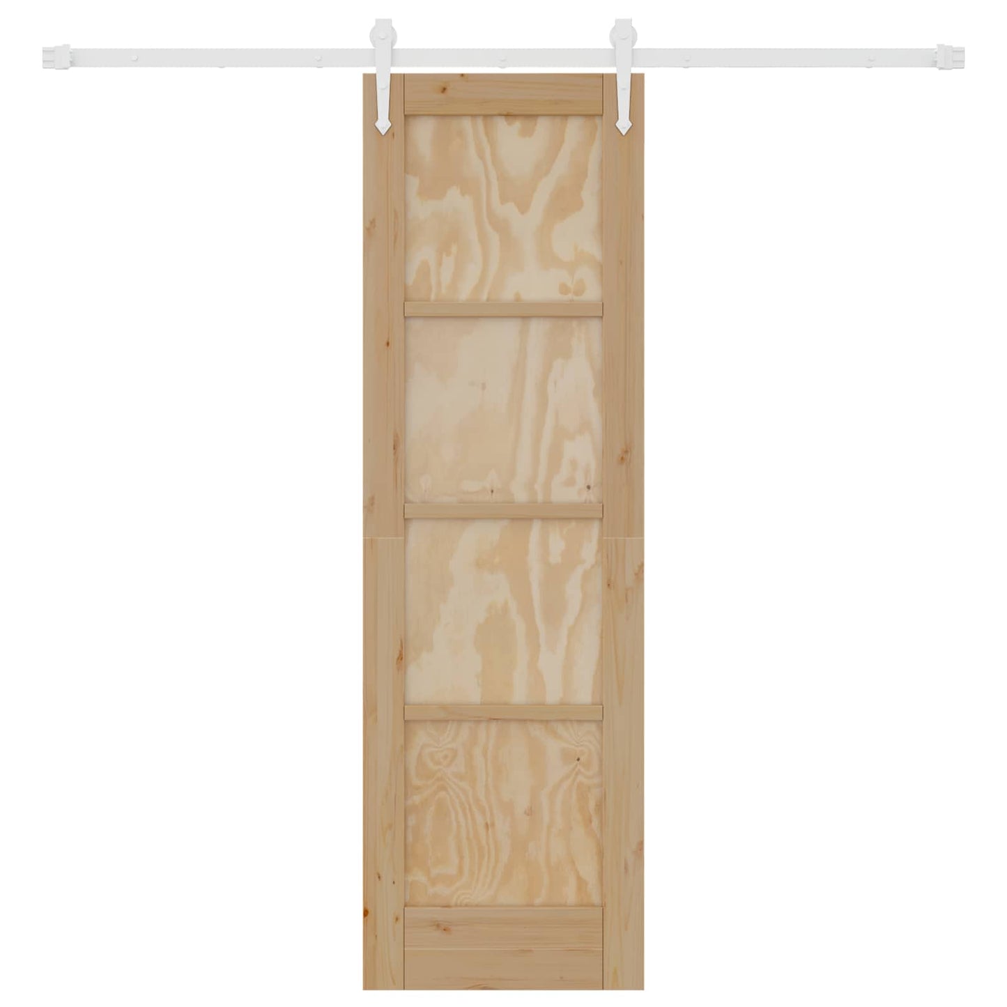 vidaXL Συρόμενη Πόρτα ORKDAL 61 x 198,5 εκ. Μασίφ Ξύλο Πεύκου