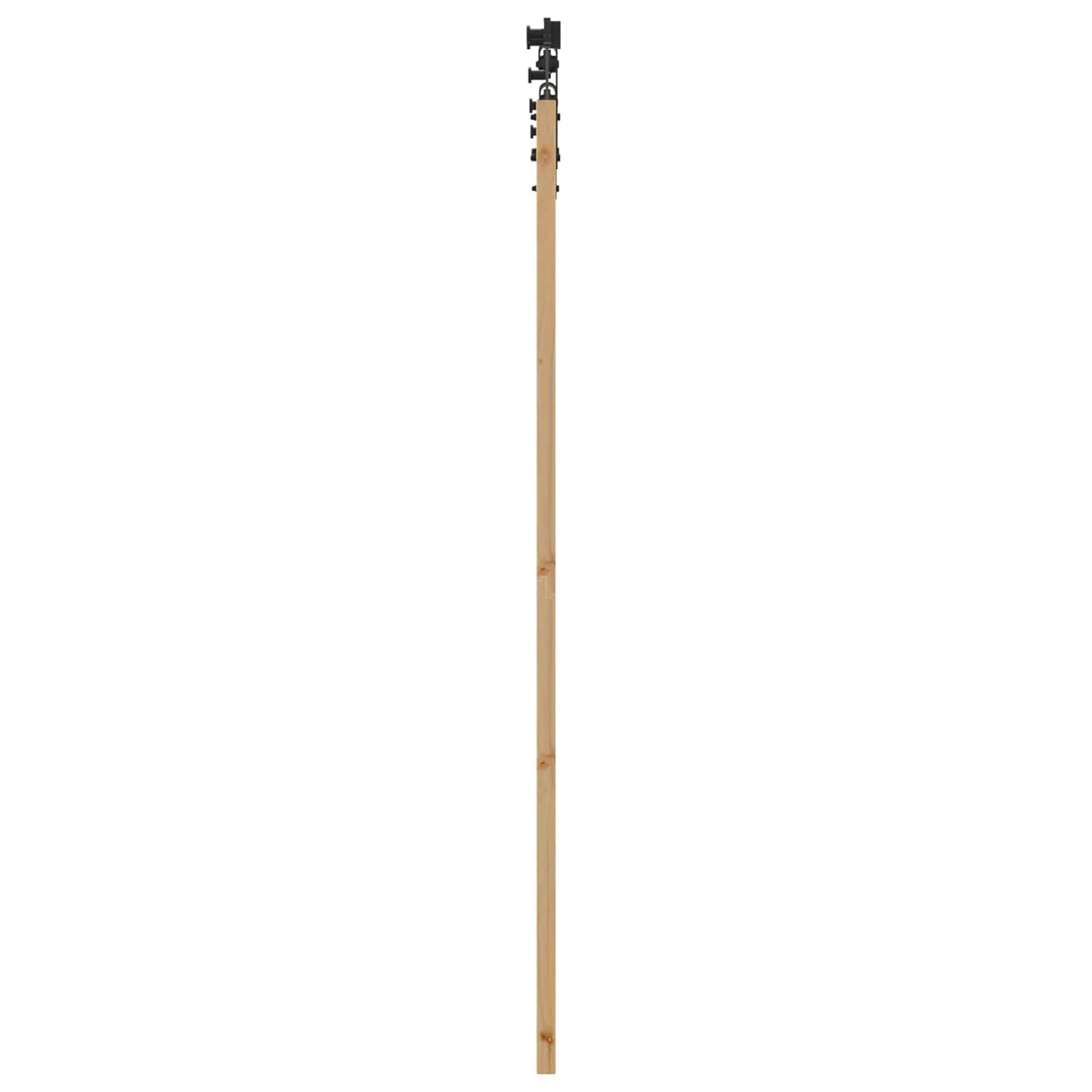 vidaXL Συρόμενη Πόρτα ORKDAL 61 x 198,5 εκ. Μασίφ Ξύλο Πεύκου Φυσικό