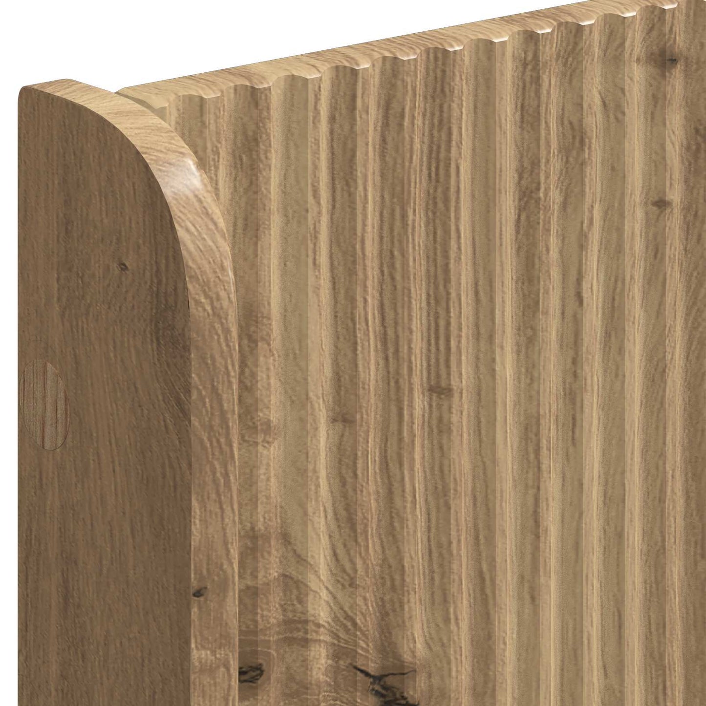 vidaXL Καλάθι με αποθήκη και κεφαλάρι Artisan Oak 90 x 200 cm