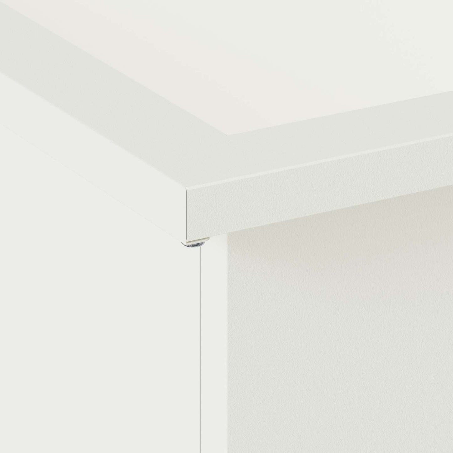 vidaXL Ζαρντινιέρα κήπου με LED 2 τμχ. Λευκό 40 x 80 x 40 cm Ατσάλι