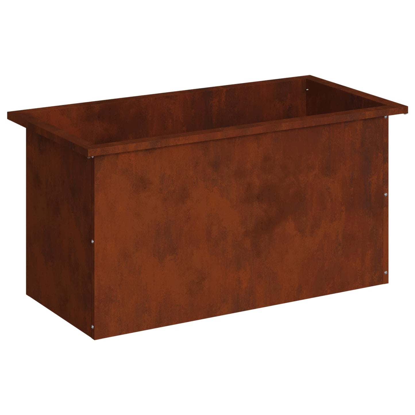 vidaXL Ζαρντινιέρα κήπου με LED Σκ rusty 40 x 80 x 40 cm