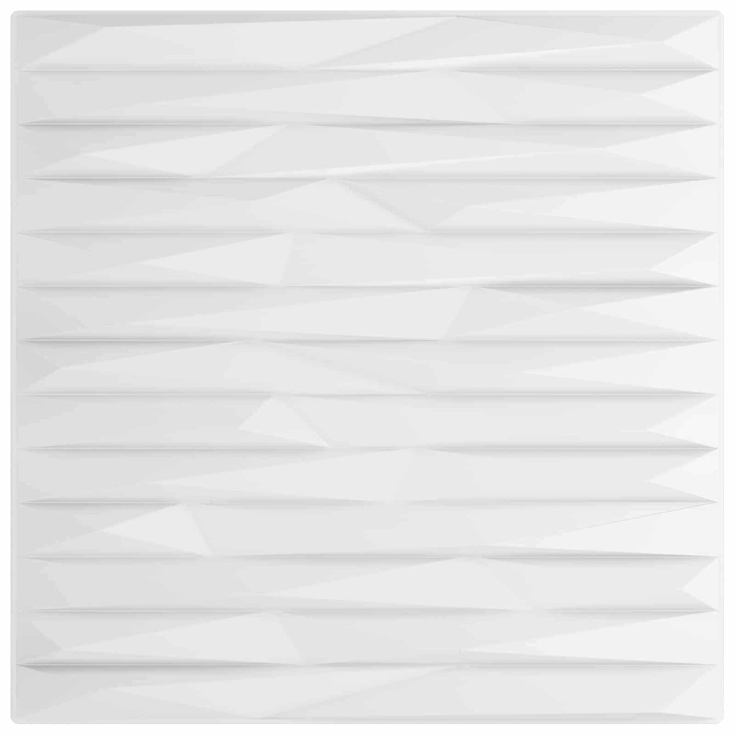vidaXL Πάνελ τοίχου 48 pcs Άσπρη Πέτρα 50 x 50 cm Φελιζόλ XPS