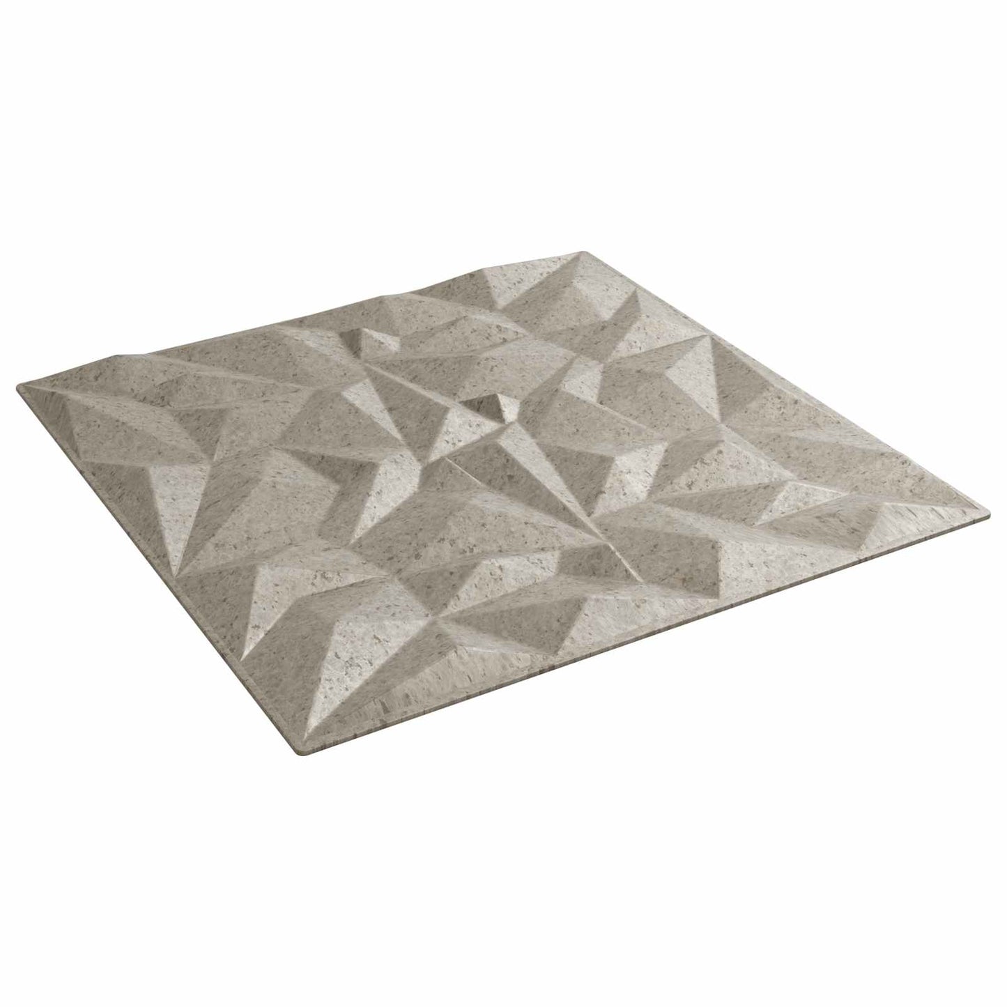 vidaXL Πάνελ τοίχου 48 pcs Αμέθυστος Μπετόν 50 x 50 cm Φελιζόλ XPS