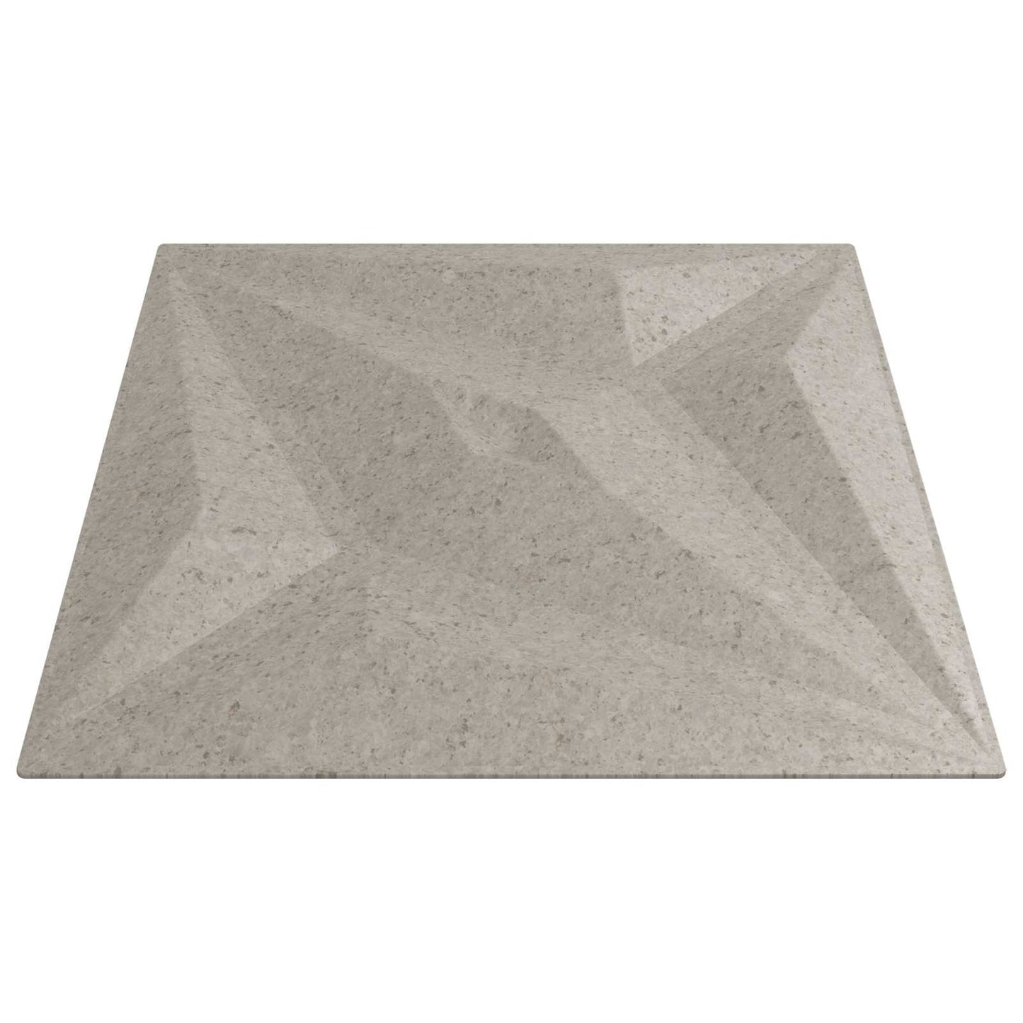 vidaXL Πάνελ τοίχου Αστέρι 48 pcs Αστέρι Μπετόν 50 x 50 cm Φελιζόλ XPS