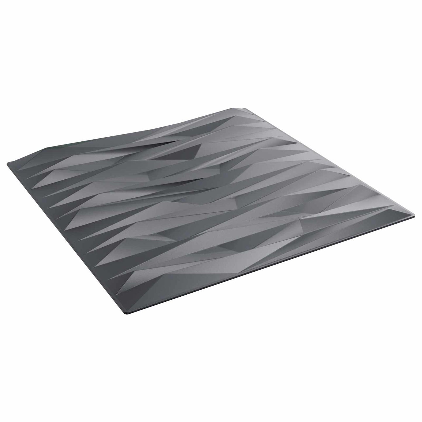 vidaXL Πάνελ τοίχου 24 pcs Γκρίζο Πέτρες 50 x 50 cm Φελιζόλ XPS