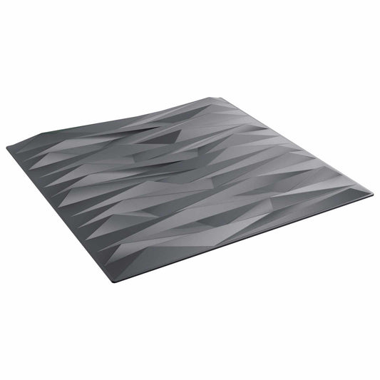 vidaXL Πάνελ τοίχου 48 pcs Γκρίζο Πέτρες 50 x 50 cm Φελιζόλ XPS
