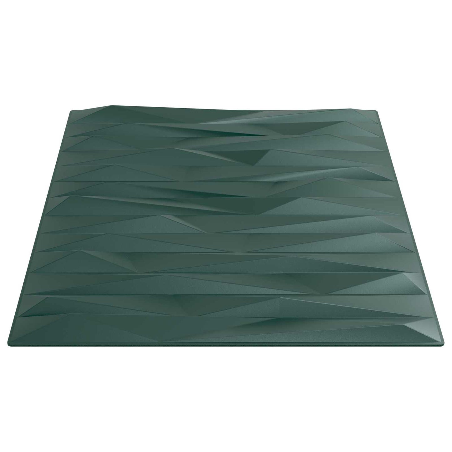 vidaXL Πάνελ τοίχου 12 pcs Πέτρα Πράσινο 50 x 50 cm Φελιζόλ XPS