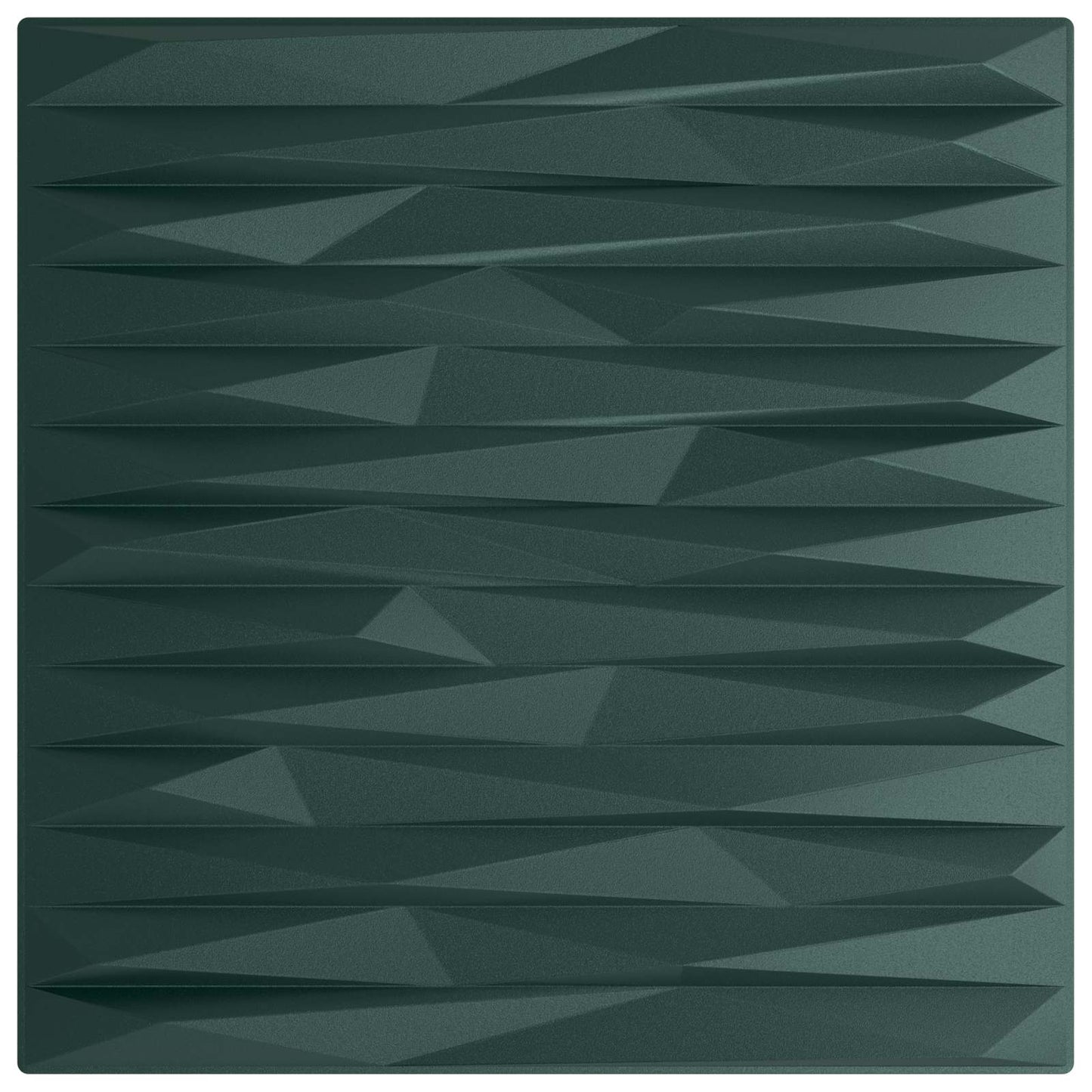 vidaXL Πάνελ τοίχου 48 pcs Πέτρα Πράσινο 50 x 50 cm Φελιζόλ XPS