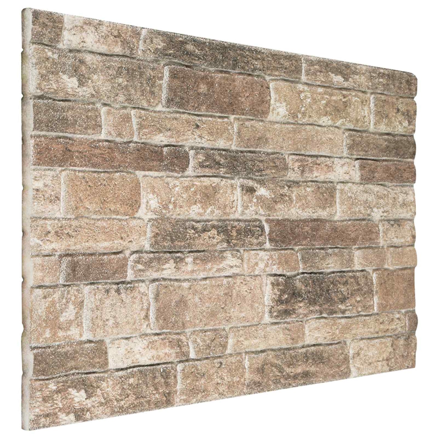 vidaXL Πάνελ τοίχου 10 pcs Πολύχρωμο 100 x 50 cm Αφρός EPS