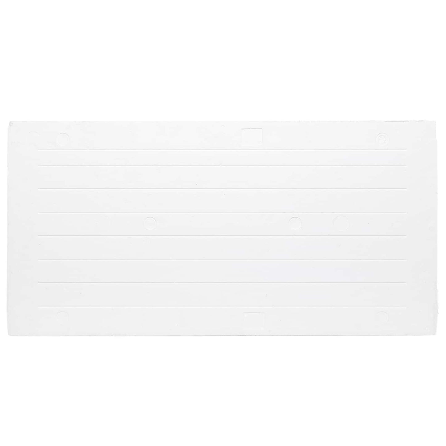 vidaXL Πάνελ τοίχου 10 pcs Κόκκινο 100 x 50 cm Αφρός EPS