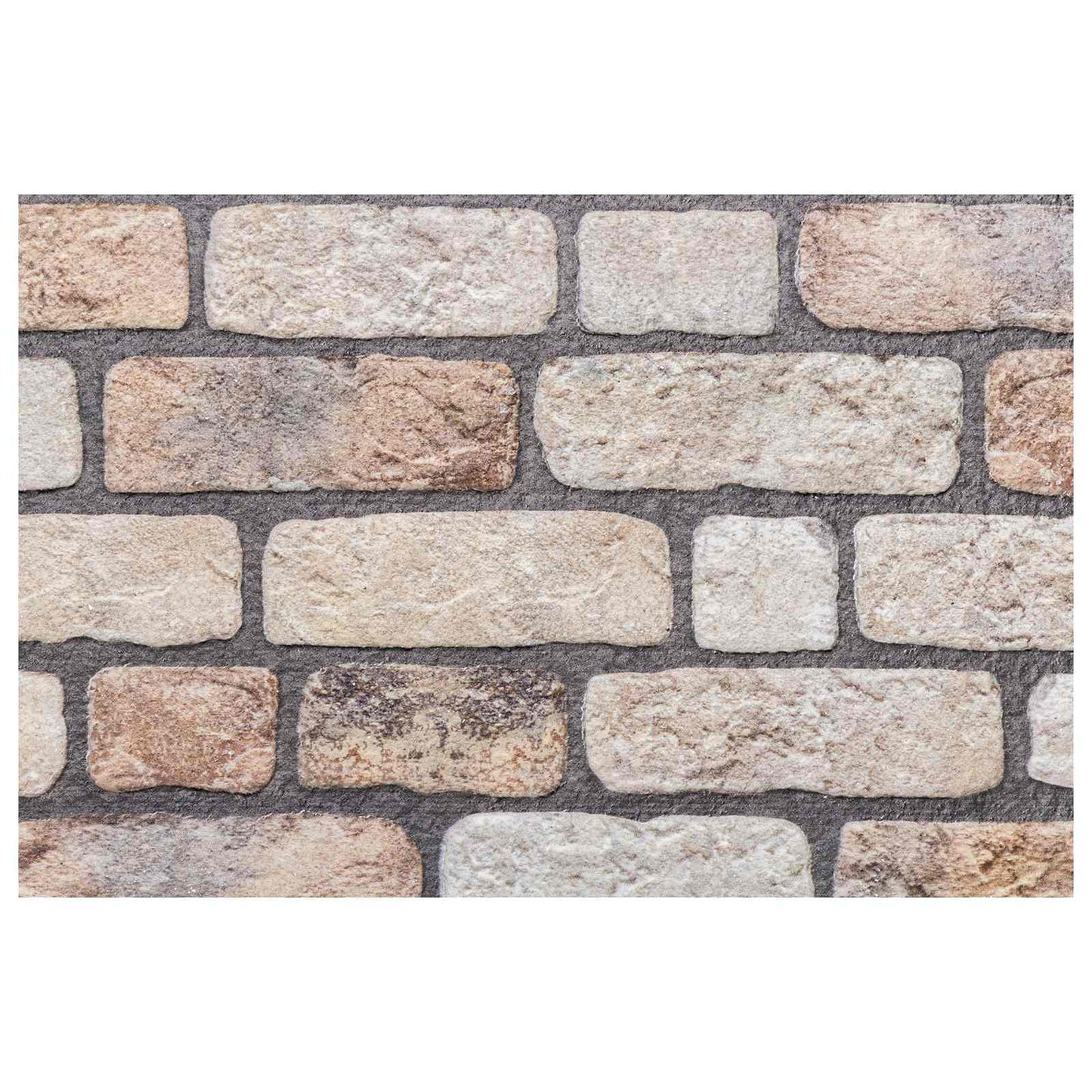 vidaXL Πάνελ τοίχου 10 pcs Ανοιχτό καφέ 100 x 50 cm Αφρός EPS