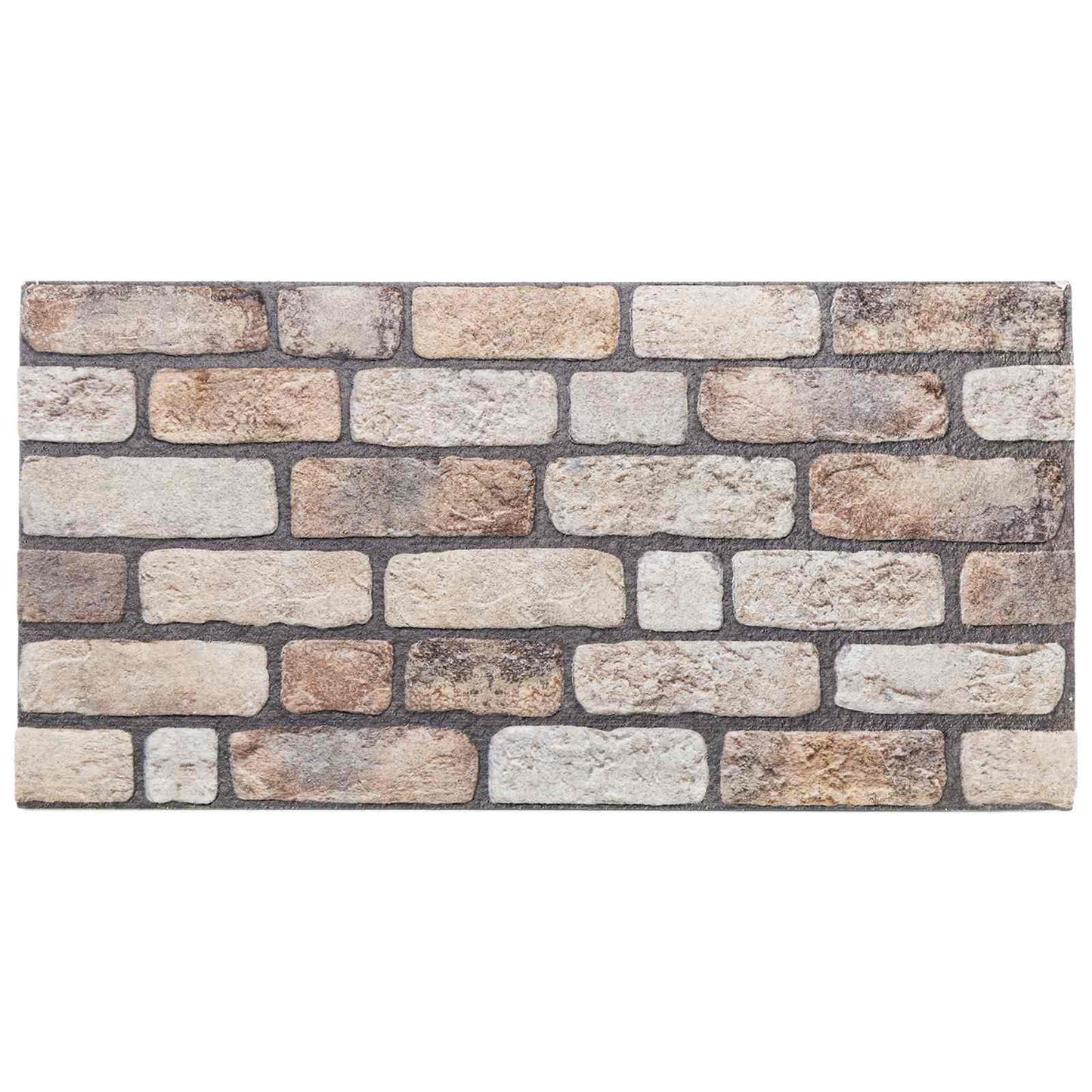 vidaXL Πάνελ τοίχου 10 pcs Ανοιχτό καφέ 100 x 50 cm Αφρός EPS
