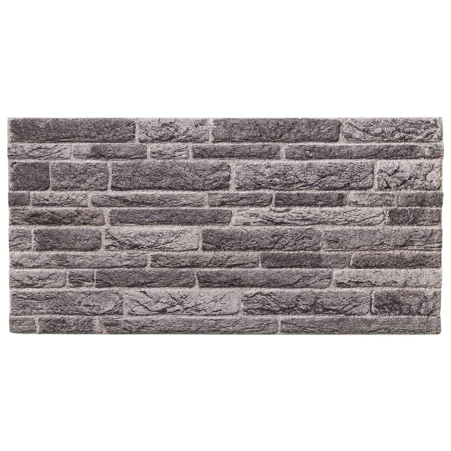 vidaXL Πάνελ τοίχου 10 pcs Ανθρακί 100 x 50 cm Αφρός EPS