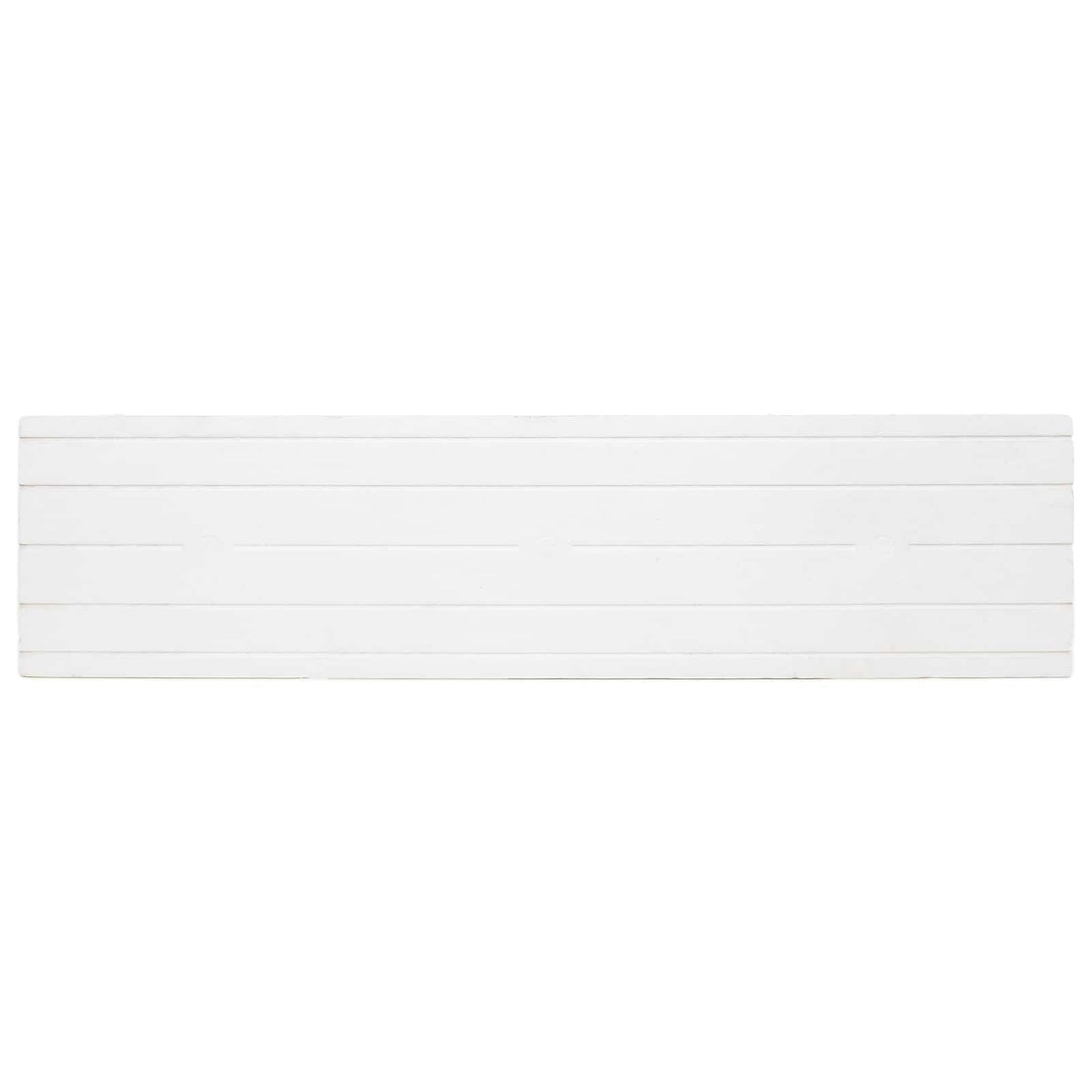 vidaXL Πάνελ τοίχου 10 pcs Λευκό και κόκκινο 100 x 25 cm Αφρός EPS
