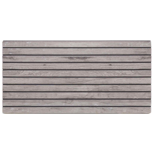 vidaXL Πάνελ τοίχου 10 pcs Γκρι 100 x 50 cm Αφρός EPS