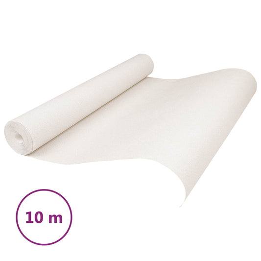 vidaXL 3D Στερεή Ταπετσαρία Ριγέ Ανοιχτό καφέ 10 x 0,53 μ