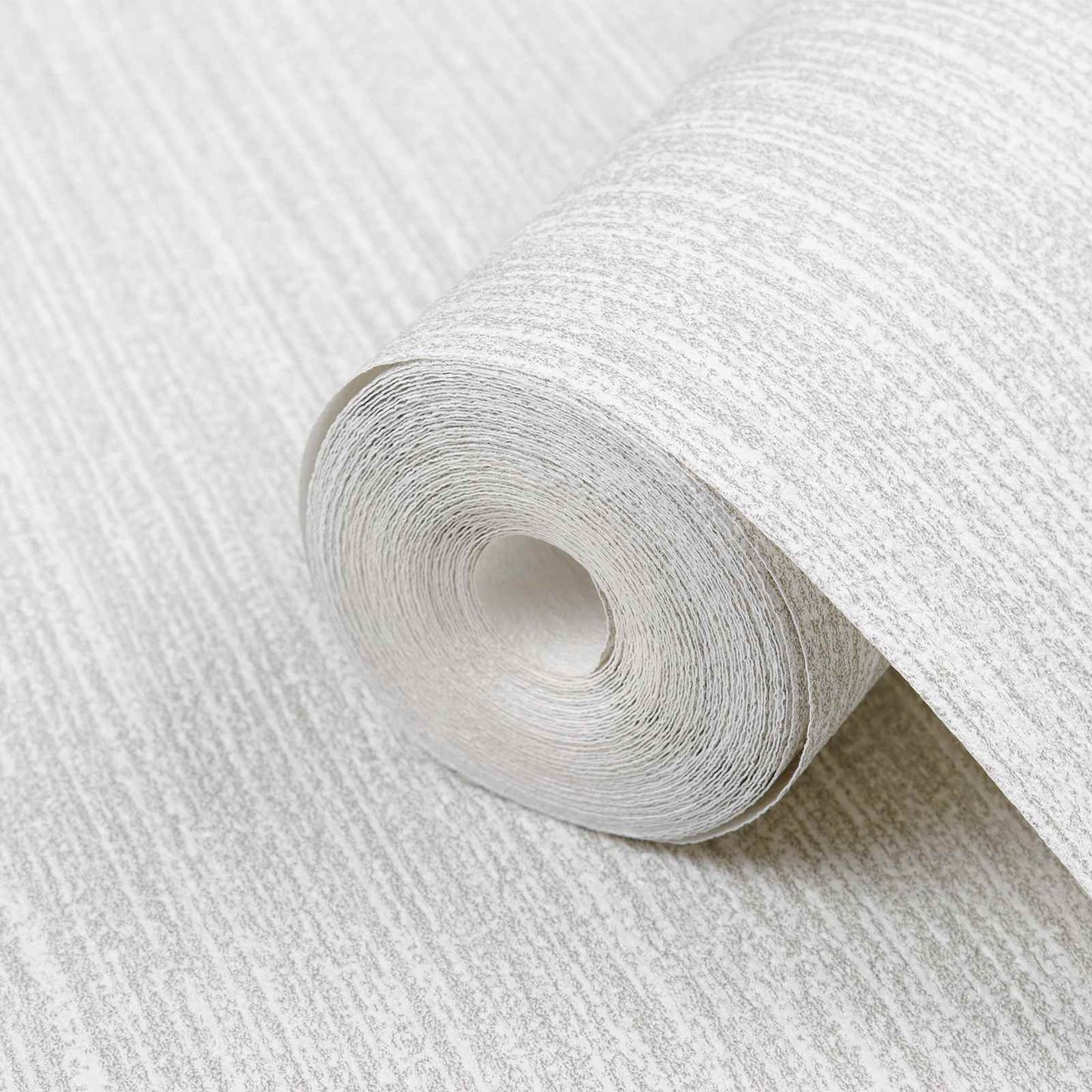 vidaXL 3D Στερεή Ταπετσαρία Ριγέ Ανοιχτό γκρι 10 x 0,53 μ