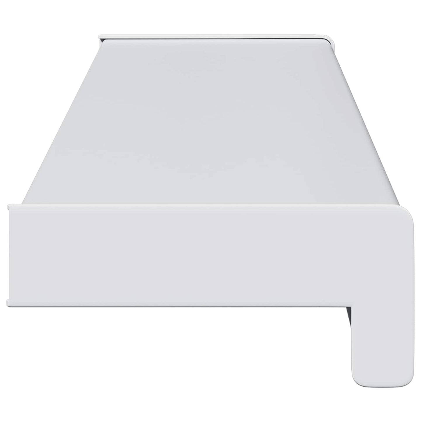 vidaXL Σαβανωτό Παραθύρου Λευκό 60 x 15 x 4,5 εκ PVC